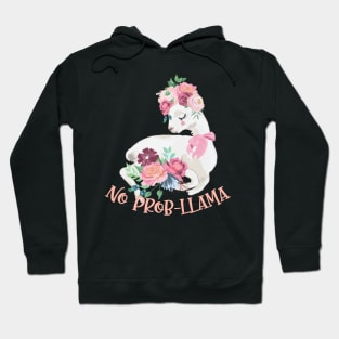 No Prob-Llama - Cute Alpaca Hoodie